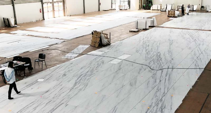 Marble Installation