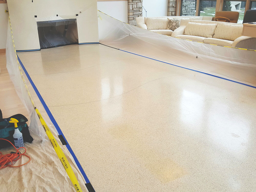 Terrazzo Installation